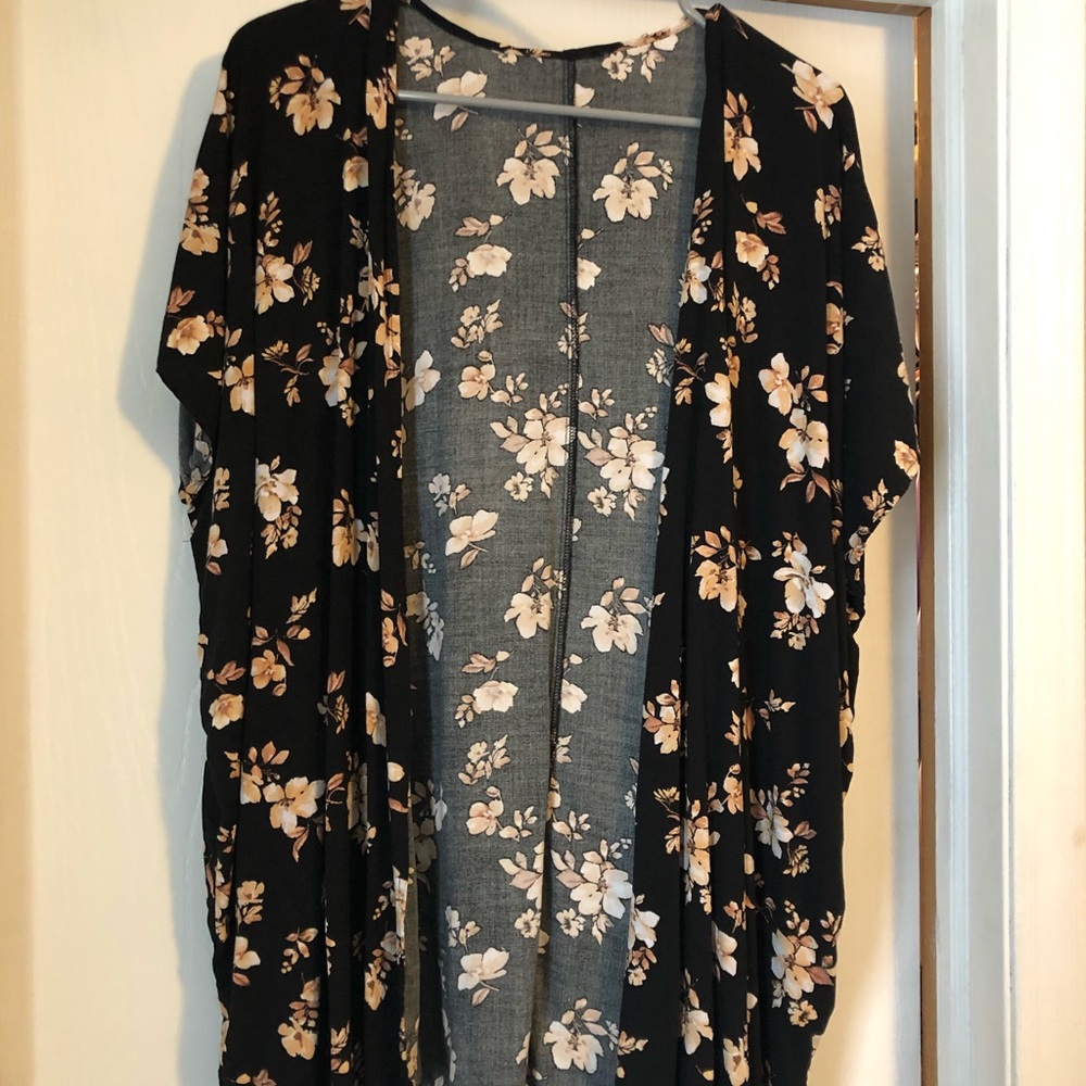 forever 21 short sleeve open airy top